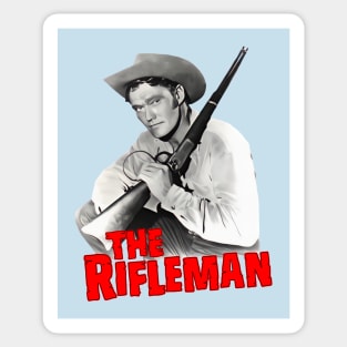 The Rifleman - Chuck Connors  - 50s Tv Western Sticker